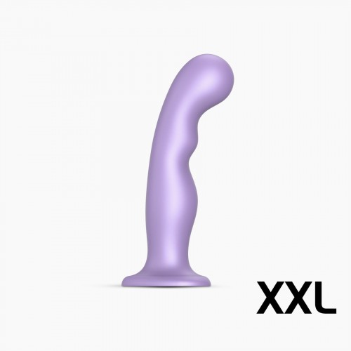 Насадка для страпона Strap-On-Me Dildo Plug P&G Lilas Metallic XXL