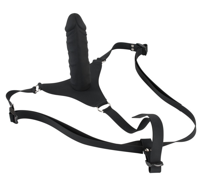 Женский Страпон You2Toys Silicone Strap-on Черный