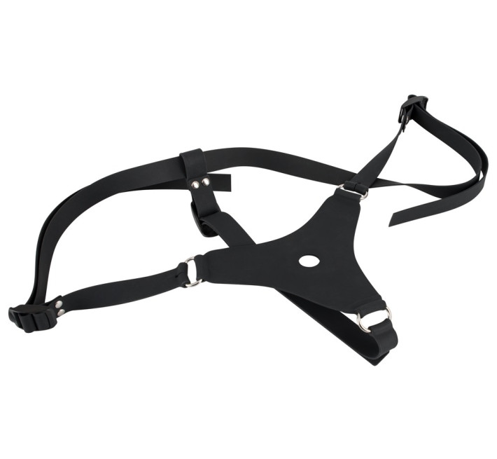 Женский Страпон You2Toys Silicone Strap-on Черный