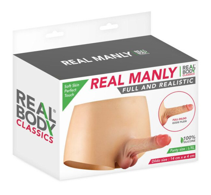 Страпон Real Body — Real Manly full and realistic L/XL