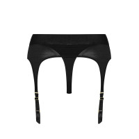 Трусы для страпона с подвязками для чулок Strap-On-Me REBEL HARNESS L