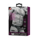 Чоловічий страпон Pretty Love Marvin Strap-On Harness Vibrating Чорний 16.2 см