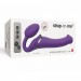 Безремневий страпон із вібрацією Strap-On-Me Vibrating Фіолетовий M