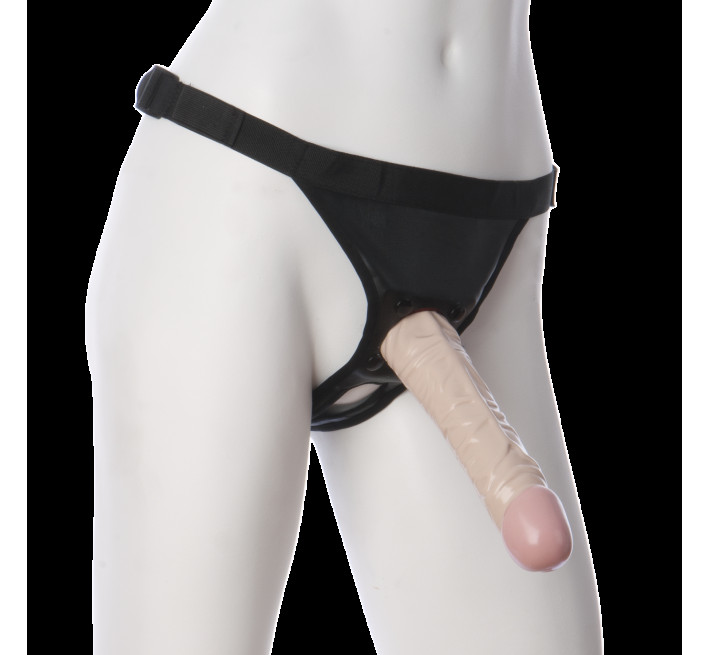 Страпон Doc Johnson Vac-U-Lock 8 Inch Classic Dong Ultra Harness
