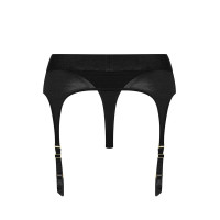 Трусы для страпона с подвязками для чулок Strap-On-Me REBEL HARNESS S