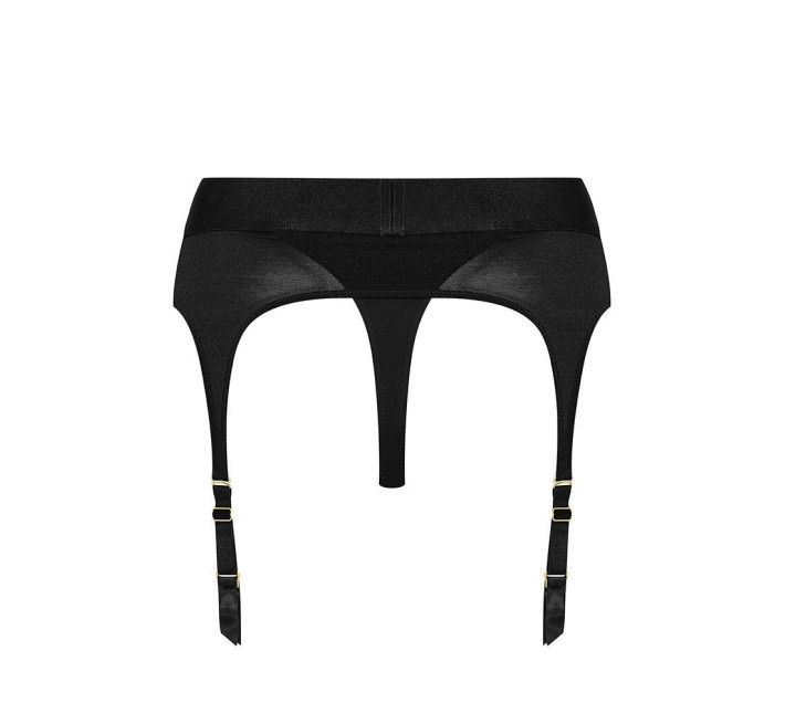 Труси для страпону з підв'язками для панчох Strap-On-Me REBEL HARNESS S