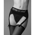 Труси для страпону з підв'язками для панчох Strap-On-Me REBEL HARNESS S