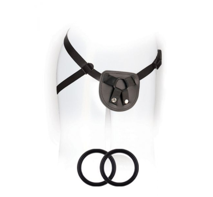 Трусики для страпон Blush Sx Harness For You Beginners Harness Чорні