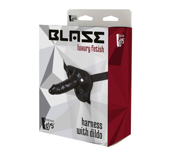 Страпон жіночий Dreamtoys Blaze Harness With Dildo