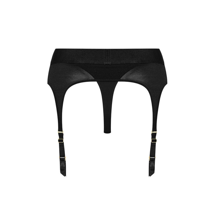 Трусики для страпона з підв’язками для панчіх Strap-On-Me REBEL HARNESS - XS