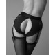 Мереживні труси для страпону з підв'язками для панчох Strap-On-Me DIVA HARNESS L