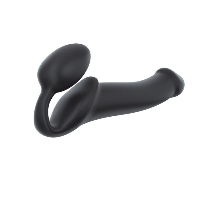 Безремневой страпон Strap-On-Me Черный XL