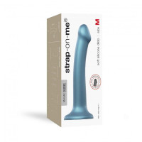 Насадка для страпона Strap-On-Me Mono Density Dildo Голубая M