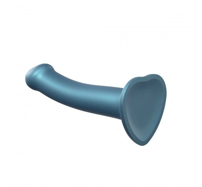 Насадка для страпону Strap-On-Me Mono Density Dildo Блакитна M