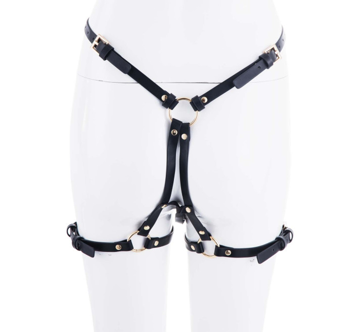 Страпон LOCKINK SEVANDA Queen Sheba Strapon Pink Dildo, регульовані кріплення, силіконовий дилдо