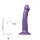 Насадка для страпону Strap-On-Me Mono Density Dildo Фіолетова M