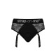Мереживні труси для страпону з підв'язками для панчох Strap-On-Me DIVA HARNESS S