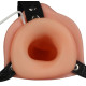 Страпон LoveToy Vibrating Unisex Hollow LVTOY050