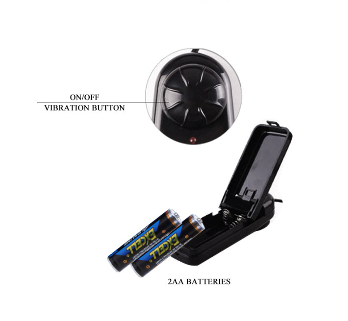 Страпон з вібрацією LyBaile Тілесний BW0232