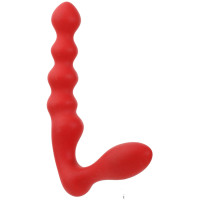 Страпон Dreamtoys Purrfect Silicone Butt Plug Червоний 20824