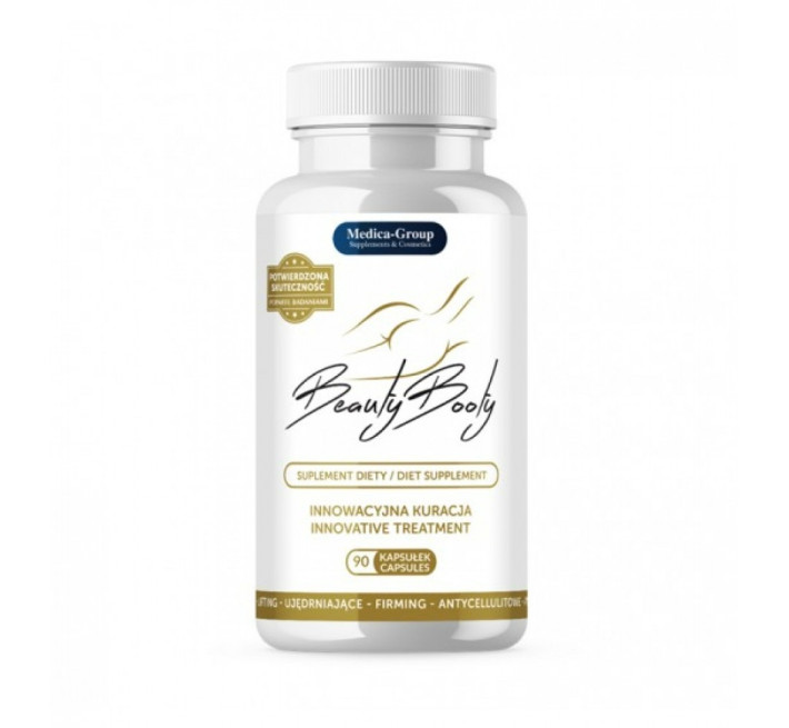 Биологически активная добавка для увеличения ягодиц Medica Group BeautyBooty Medica, (цена за упаковку, 90 капсул