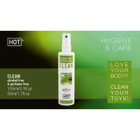 Антибактеріальний очищувач без спирту Hot Clean 150 мл