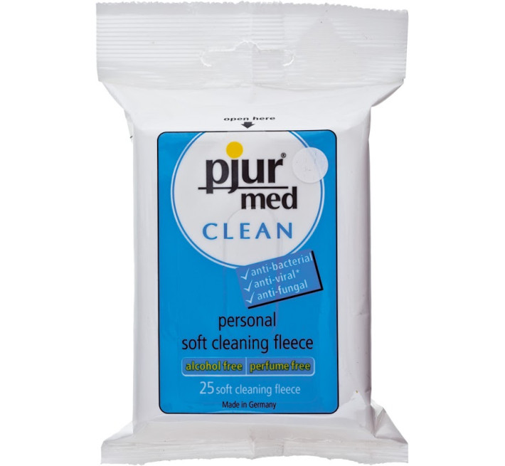 Влажные салфетки Pjur med Clean 25 штук