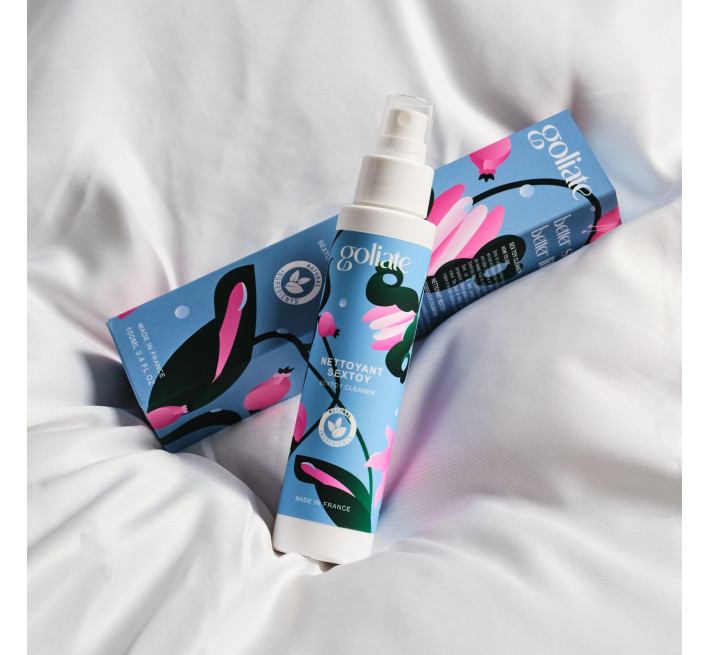 Антибактеріальний спрей для іграшок Goliate Nettoyant Sextoy 100 мл, безпечний для тіла