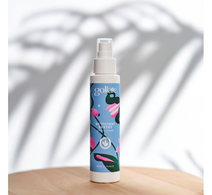 Антибактеріальний спрей для іграшок Goliate Nettoyant Sextoy 100 мл, безпечний для тіла