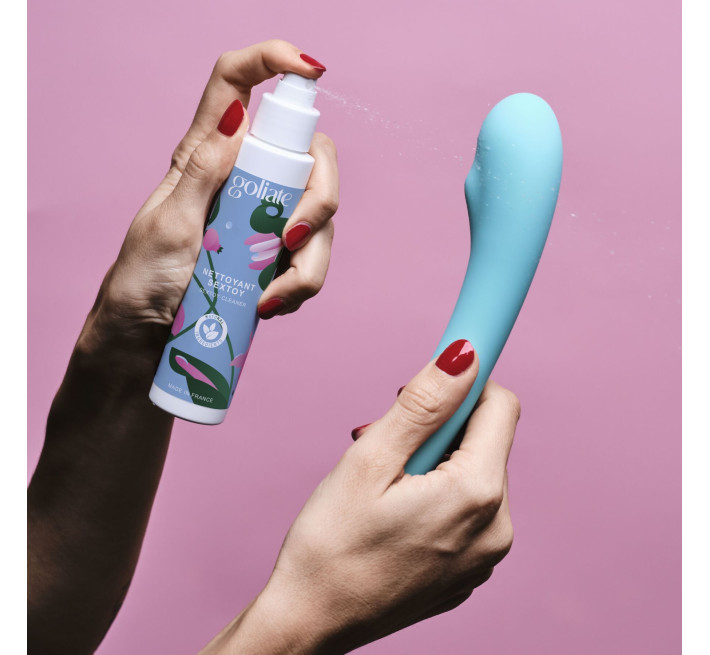 Антибактеріальний спрей для іграшок Goliate Nettoyant Sextoy 100 мл, безпечний для тіла