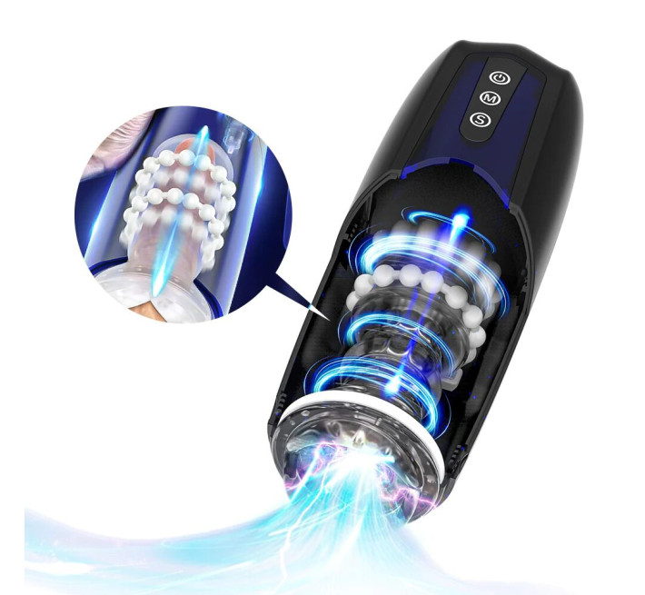 Интерактивный смарт мастурбатор Magic Motion Xone, имитация фрикций, 10 режимов, турбо-кнопка