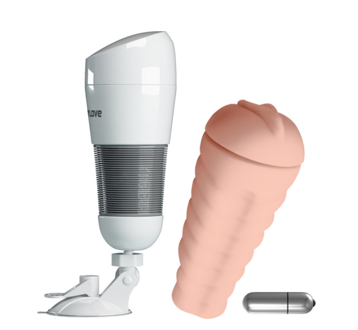 Мастурбатор вагина LyBaile Mens stroker Kitty Белый