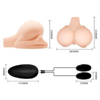 Мастурбатор Crazy Bull Exact Full Size Replica Vagina And Anal