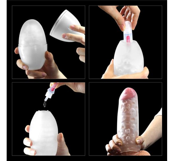 Мастурбатор LoveToy Traning Master Giant Egg Masturbator Red