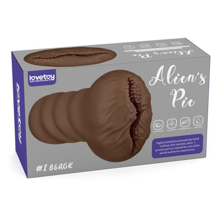 Мастурбатор LoveToy Alien's Pie Masturbator #1 Black