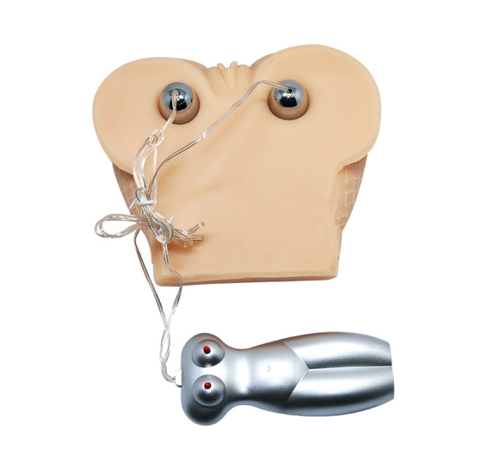 Мастурбатор вагина и анус LyBaile Double vibrating eggs Телесная