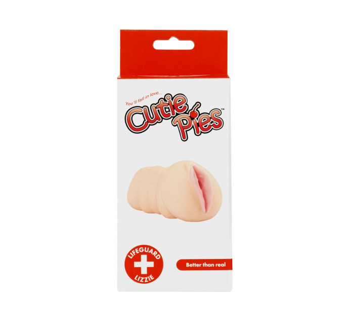 Мастурбатор-вагіна Cutie Pies Lifeguard Lizzie Vagina Masturbator, віброкуля в подарунок