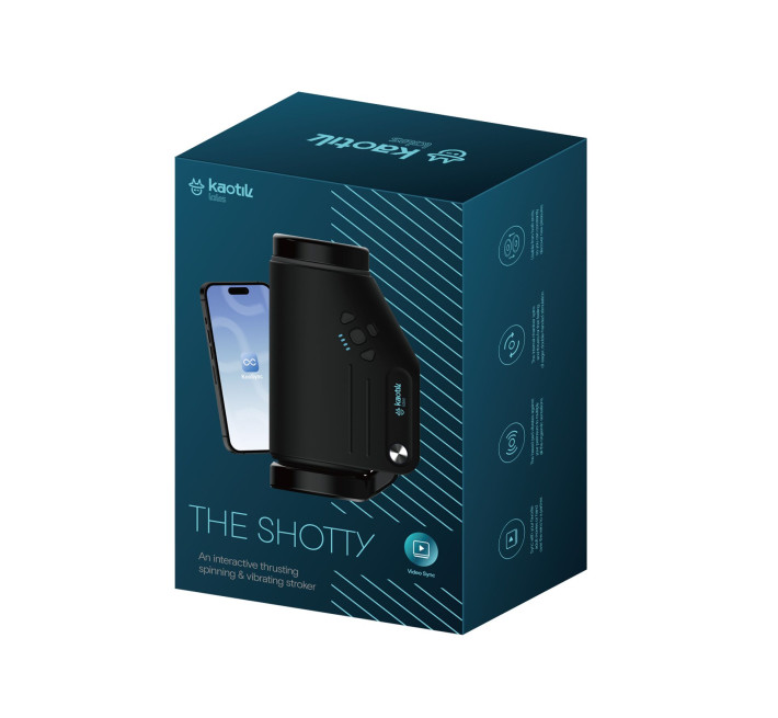 Смарт-мастурбатор Kaotik Labs The Shotty, режим edging, вібрація, обертання та імітація фрикцій
