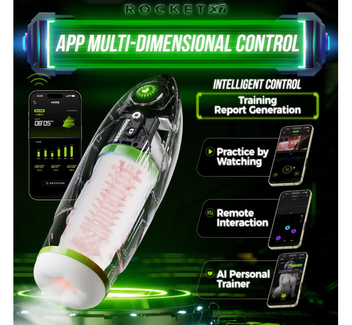 Мастурбатор BANANASOME ROCKET X7