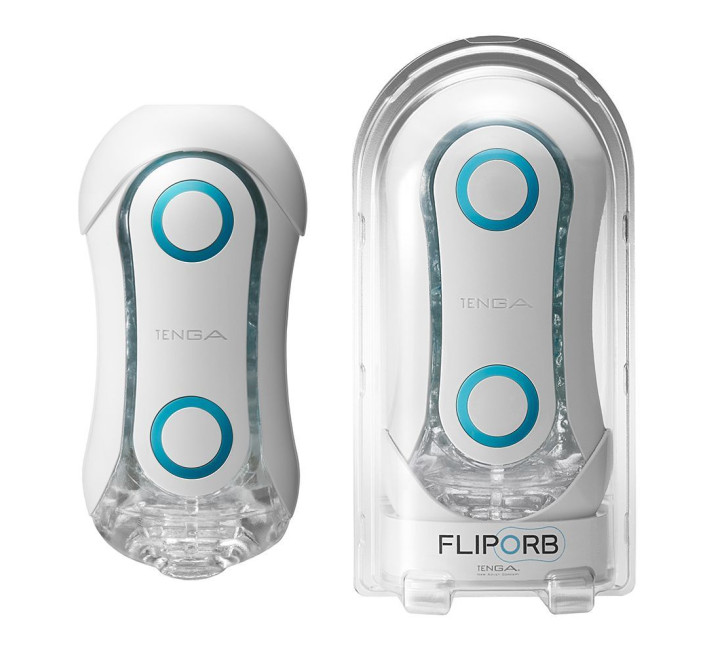 Мастурбатор Tenga FLIP ORB Blue Rush