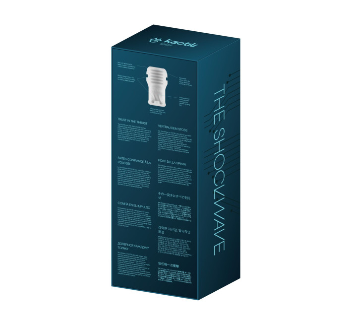 Смарт-мастурбатор Kaotik Labs The Shockwave, режим edging, имитация фрикций
