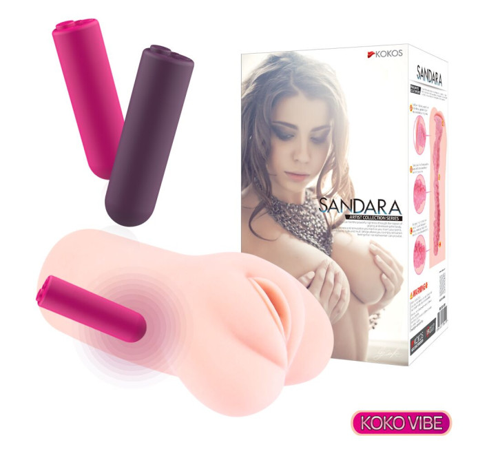 Мастурбатор-вагіна двошаровий Kokos Sandara Vibe