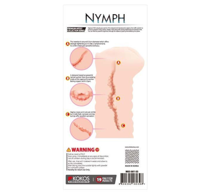 Мастурбатор-вагіна Kokos Nymph