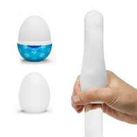 Мастурбатор-яйцо Tenga Egg Snow Crystal с охлаждающим лубрикантом Мастурбатор-яйцо Tenga Egg Snow Crystal с охлаждающим лубрикантом