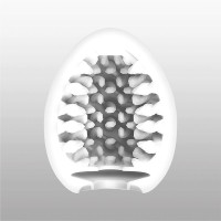 Мастурбатор-яйце Tenga Egg Brush з рельєфом у вигляді великої щетини Мастурбатор-яйце Tenga Egg Brush з рельєфом у вигляді великої щетини