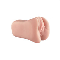 Мастурбатор-вагіна + попка Alive Lola Super Realistic Masturbator L Flesh, два канали, реалістик