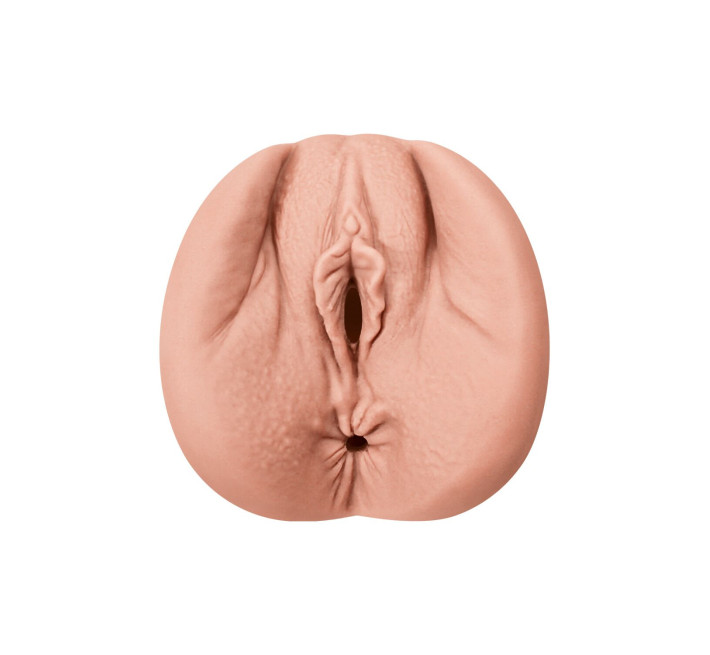 Мастурбатор-вагина + попка Alive Lola Super Realistic Masturbator L Flesh, два канала, реалистик