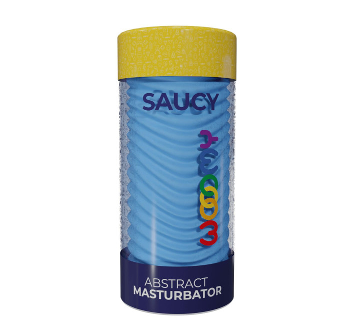 Мастурбатор Wooomy Saucy Abstract Masturbator