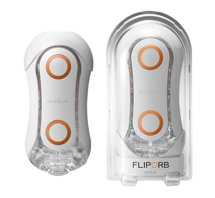 Мастурбатор Tenga FLIP ORB Orange Crash