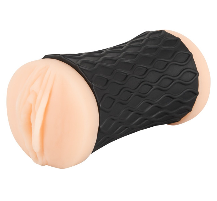 Мастурбатор вагіну та анус Nature Skin Pussy & Ass Masturbator